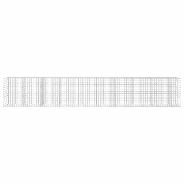 Gabion 5 mm langasta ja 10x10 cm verkosta 950x30x150 cm