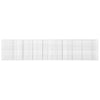Gabion 5 mm langasta ja 10x10 cm verkosta 950x30x200 cm