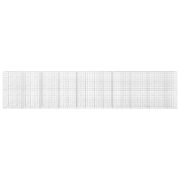 Gabion 5 mm langasta ja 10x10 cm verkosta 950x30x200 cm