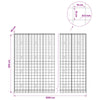 Gabion 5 mm langasta ja 10x10 cm verkosta 1050x30x200 cm