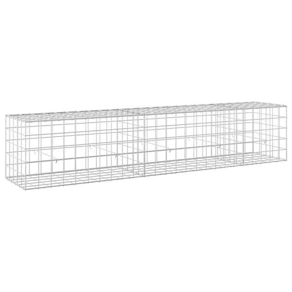 Gabion 5 mm langasta ja 10x10 cm verkosta 250x50x50 cm