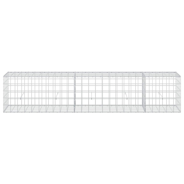 Gabion 5 mm langasta ja 10x10 cm verkosta 250x50x50 cm