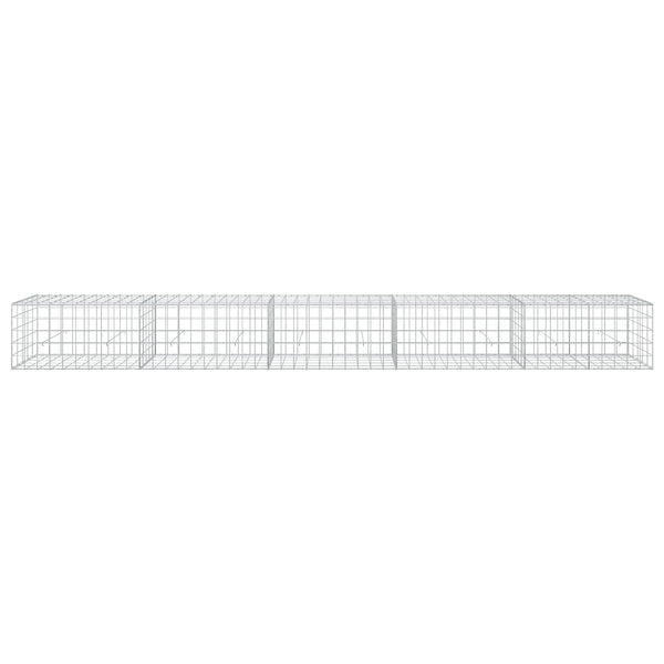Gabion 5 mm langasta ja 10x10 cm verkosta 500x50x50 cm