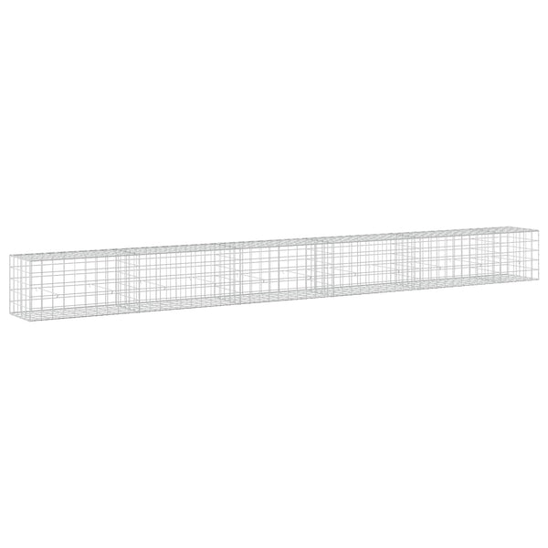 Gabion 5 mm langasta ja 10x10 cm verkosta 550x50x50 cm