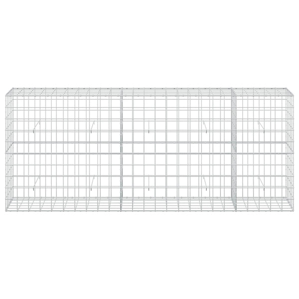 Gabion 5 mm langasta ja 10x10 cm verkosta 250x50x100 cm