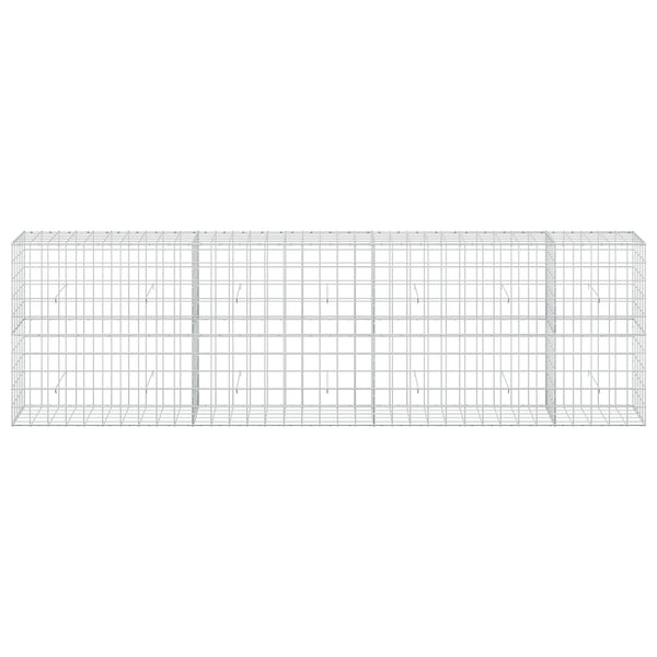Gabion 5 mm langasta ja 10x10 cm verkosta 350x50x100 cm