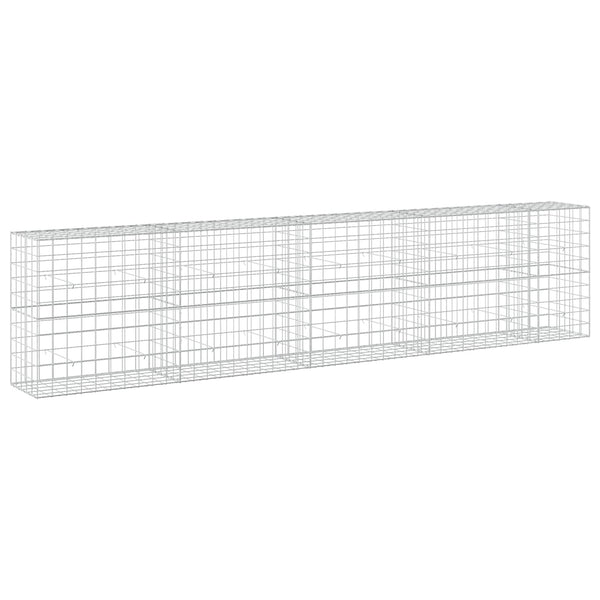 Gabion 5 mm langasta ja 10x10 cm verkosta 450x50x100 cm