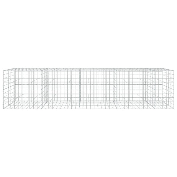 Gabion 5 mm langasta ja 10x10 cm verkosta 450x50x100 cm