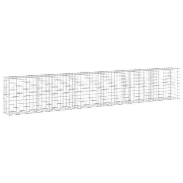 Gabion 5 mm langasta ja 10x10 cm verkosta 600x50x100 cm
