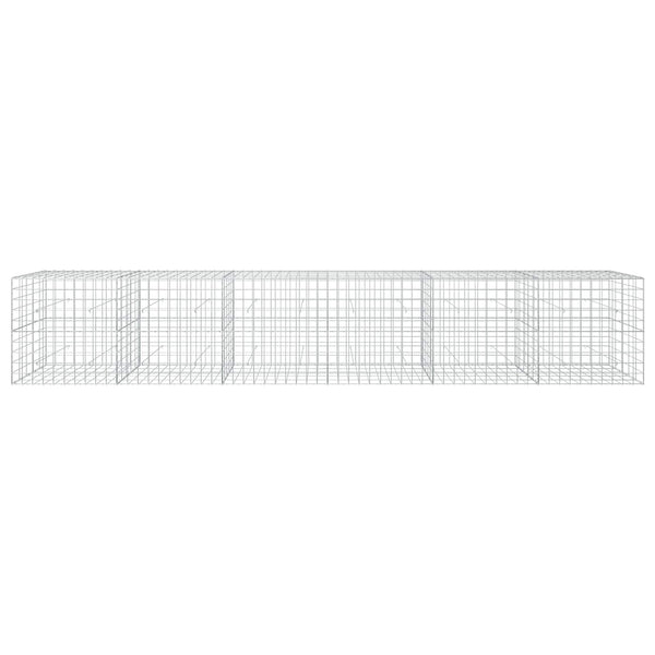 Gabion 5 mm langasta ja 10x10 cm verkosta 600x50x100 cm