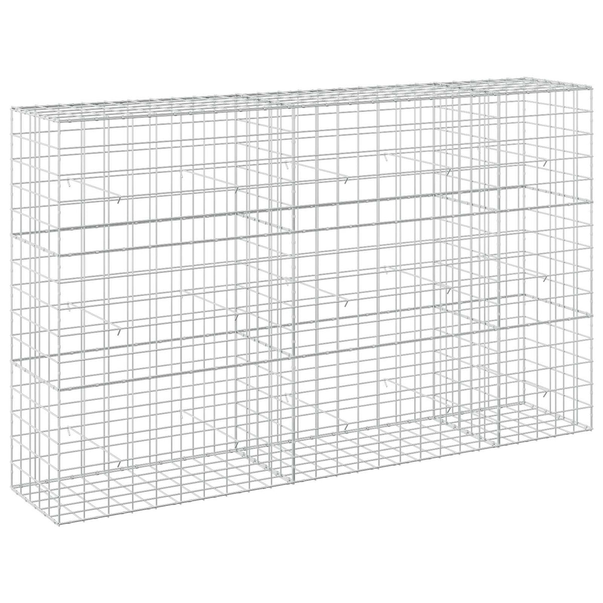Gabion 5 mm langasta ja 10x10 cm verkosta 250x50x150 cm