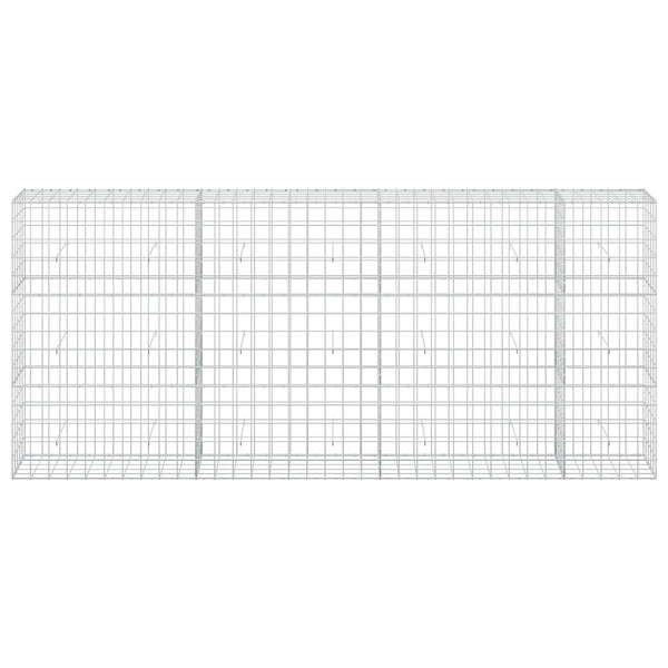 Gabion 5 mm langasta ja 10x10 cm verkosta 350x50x150 cm