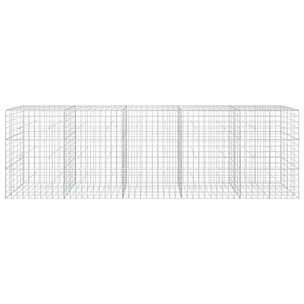 Gabion 5 mm langasta ja 10x10 cm verkosta 500x50x150 cm
