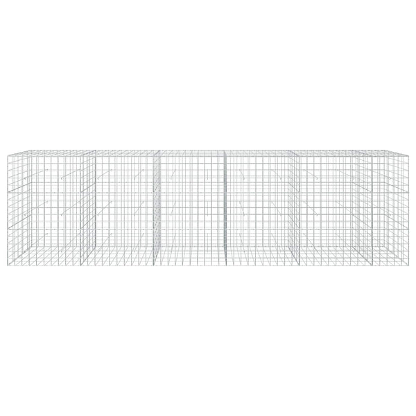 Gabion 5 mm langasta ja 10x10 cm verkosta 550x50x150 cm