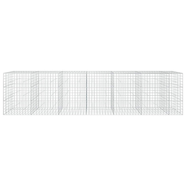 Gabion 5 mm langasta ja 10x10 cm verkosta 650x50x150 cm