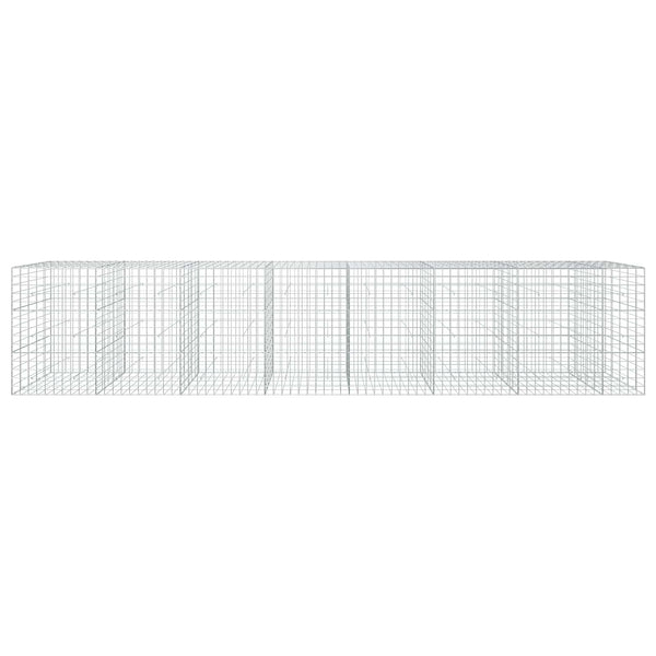 Gabion 5 mm langasta ja 10x10 cm verkosta 750x50x150 cm