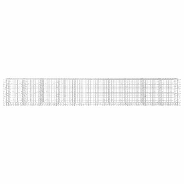 Gabion 5 mm langasta ja 10x10 cm verkosta 1000x50x150 cm