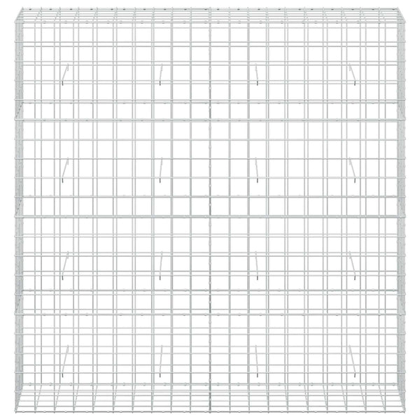 Gabion 5 mm langasta ja 10x10 cm verkosta 200x50x200 cm