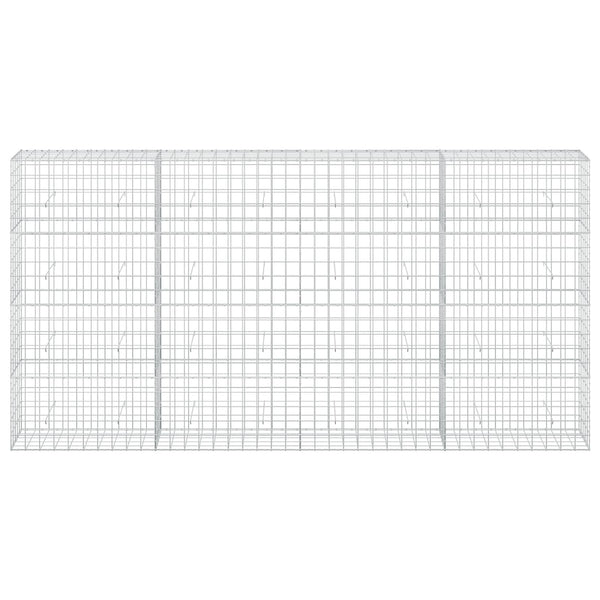 Gabion 5 mm langasta ja 10x10 cm verkosta 400x50x200 cm