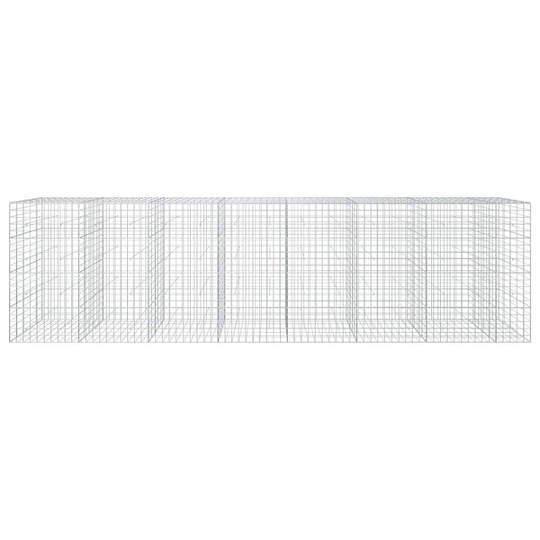 Gabion 5 mm langasta ja 10x10 cm verkosta 750x50x200 cm