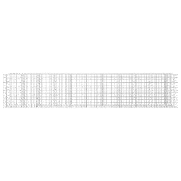 Gabion 5 mm langasta ja 10x10 cm verkosta 1050x50x200 cm