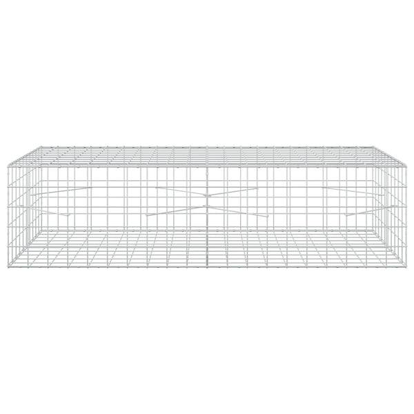 Gabion 5 mm langasta ja 10x10 cm verkosta 200x100x50 cm