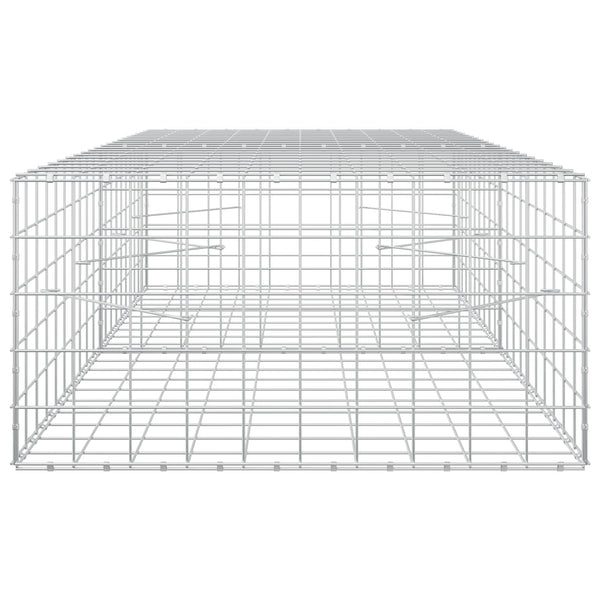 Gabion 5 mm langasta ja 10x10 cm verkosta 200x100x50 cm