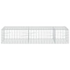 Gabion 5 mm langasta ja 10x10 cm verkosta 250x100x50 cm