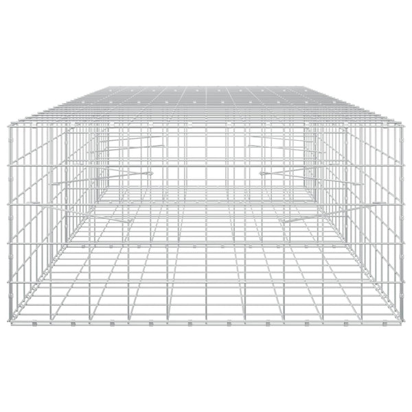 Gabion 5 mm langasta ja 10x10 cm verkosta 250x100x50 cm