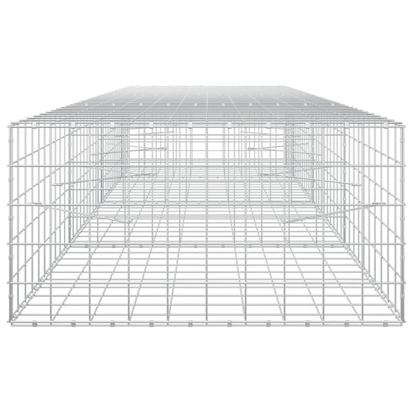 Gabion 5 mm langasta ja 10x10 cm verkosta 350x100x50 cm