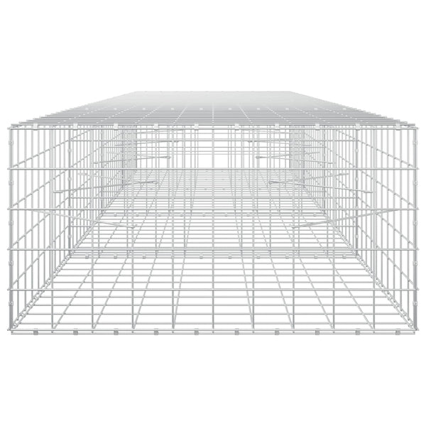 Gabion 5 mm langasta ja 10x10 cm verkosta 400x100x50 cm