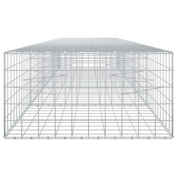 Gabion 5 mm langasta ja 10x10 cm verkosta 450x100x50 cm