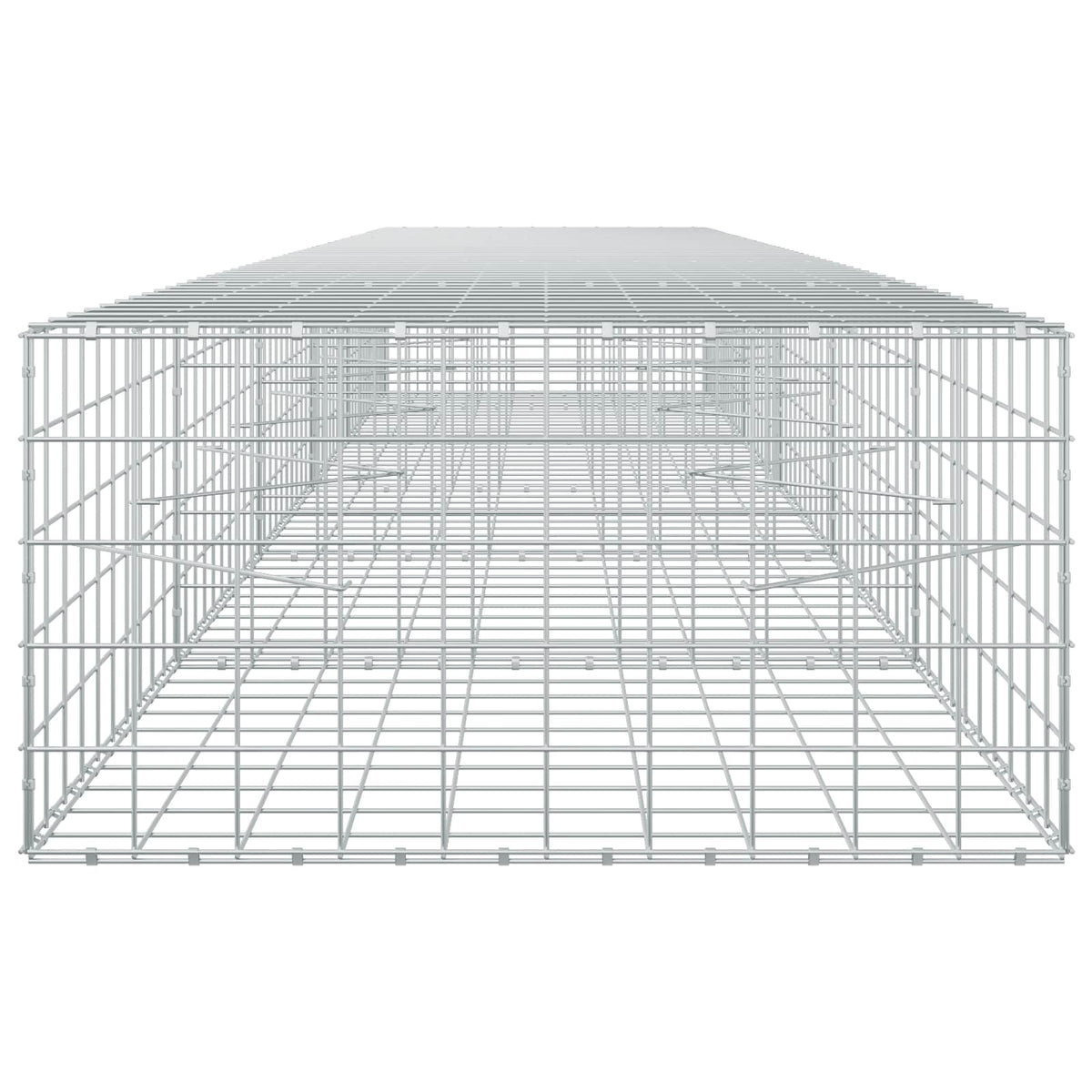 Gabion 5 mm langasta ja 10x10 cm verkosta 550x100x50 cm