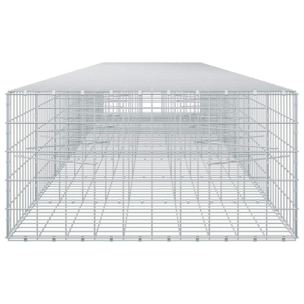 Gabion 5 mm langasta ja 10x10 cm verkosta 800x100x50 cm