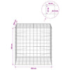 Gabion 5 mm langasta ja 10x10 cm verkosta 100x100x100 cm