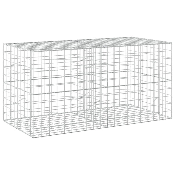 Gabion 5 mm langasta ja 10x10 cm verkosta 200x100x100 cm