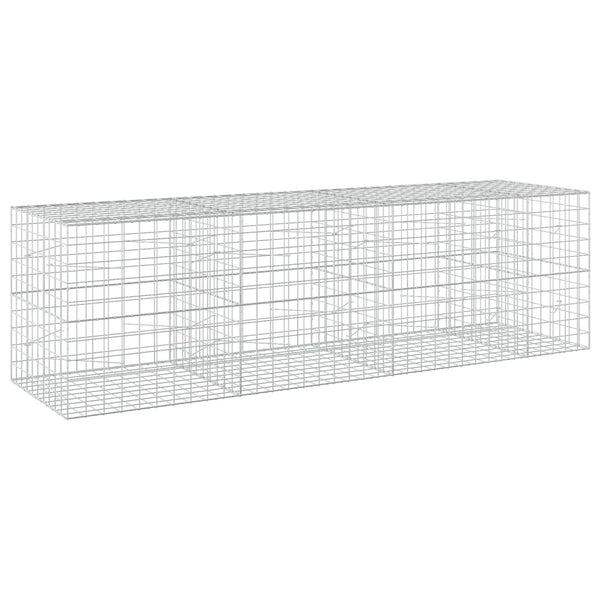 Gabion 5 mm langasta ja 10x10 cm verkosta 350x100x100 cm