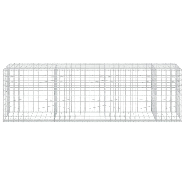 Gabion 5 mm langasta ja 10x10 cm verkosta 350x100x100 cm