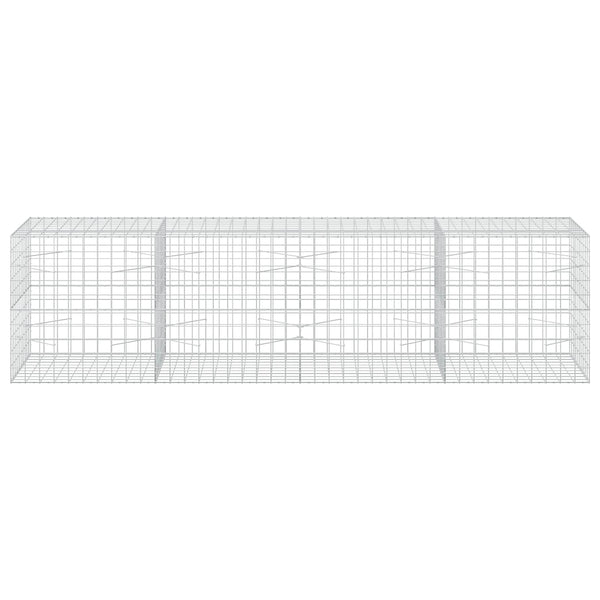 Gabion 5 mm langasta ja 10x10 cm verkosta 400x100x100 cm