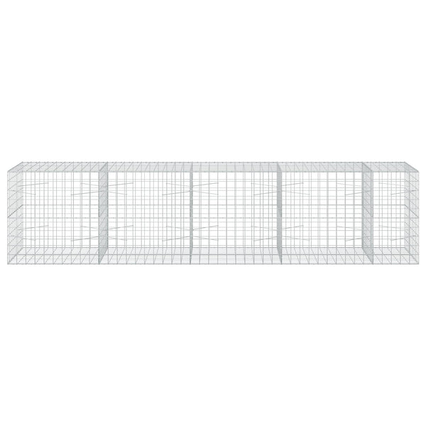 Gabion 5 mm langasta ja 10x10 cm verkosta 450x100x100 cm