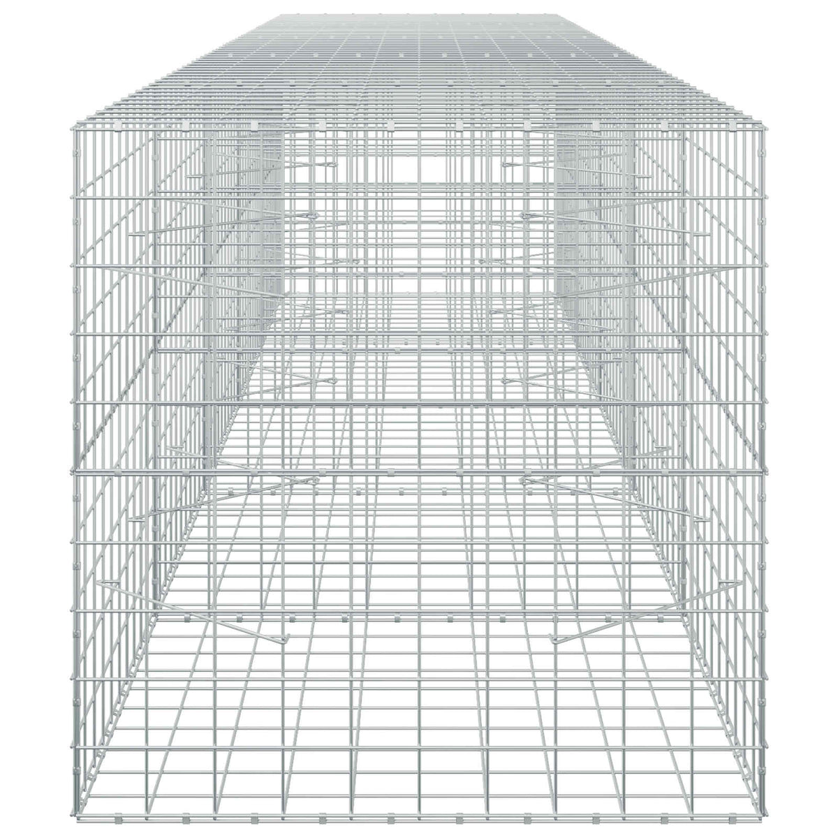 Gabion 5 mm langasta ja 10x10 cm verkosta 500x100x100 cm