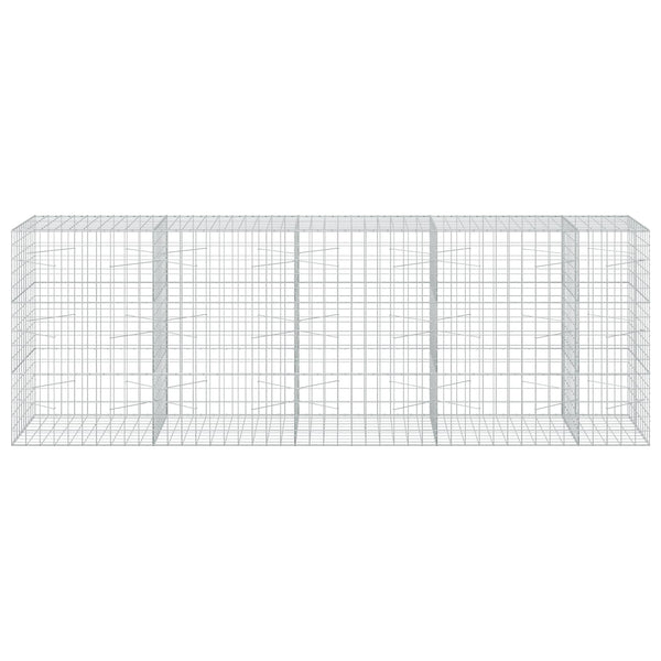 Gabion 5 mm langasta ja 10x10 cm verkosta 450x100x150 cm