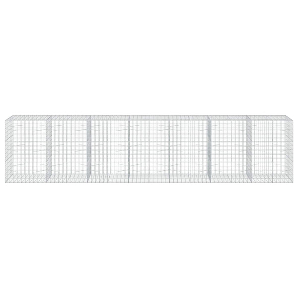 Gabion 5 mm langasta ja 10x10 cm verkosta 700x100x150 cm