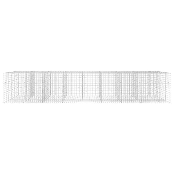 Gabion 5 mm langasta ja 10x10 cm verkosta 850x100x150 cm