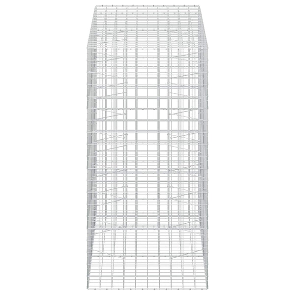Gabion 5 mm langasta ja 10x10 cm verkosta 250x100x200 cm