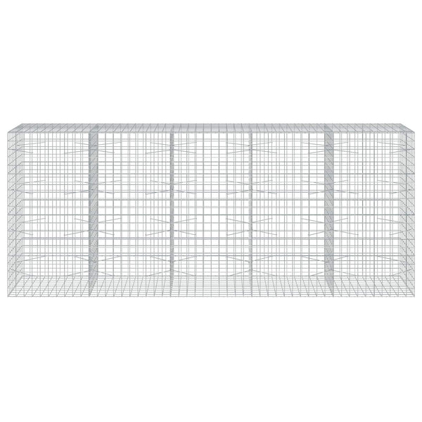 Gabion 5 mm langasta ja 10x10 cm verkosta 500x100x200 cm