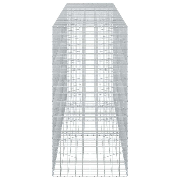 Gabion 5 mm langasta ja 10x10 cm verkosta 500x100x200 cm