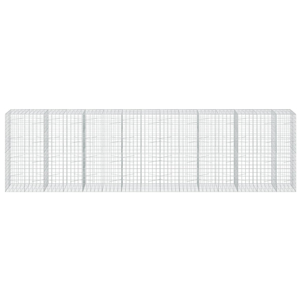 Gabion 5 mm langasta ja 10x10 cm verkosta 750x100x200 cm