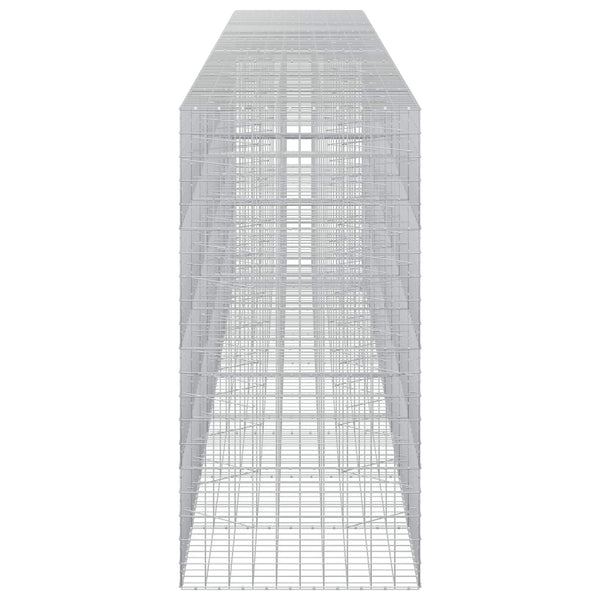 Gabion 5 mm langasta ja 10x10 cm verkosta 900x100x200 cm