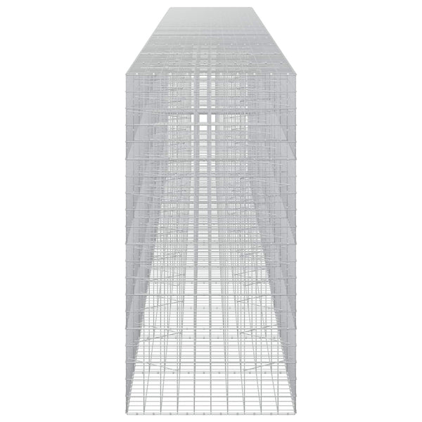 Gabion 5 mm langasta ja 10x10 cm verkosta 1100x100x200 cm